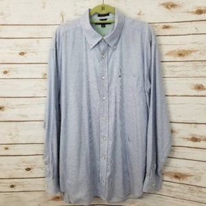 ⬇️⬇️ Tommy Hilfiger Button Shirt 80s 2 Ply XL